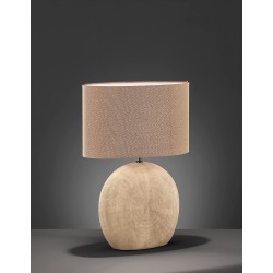 Керамична настолна лампа